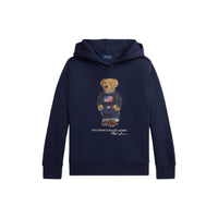 Polo Ralph Lauren Felpa con Cappuccio Stampa Polo Bear Bambino