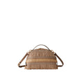 Borbonese Sexy Bag Small Donna Bauletto in Pelle con Tracolla Removibile