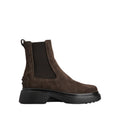 Tod's Chelsea Boot Donna in Camoscio con Suola in Gomma