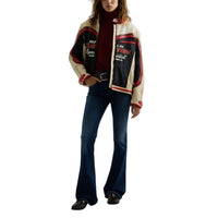 Replay Joella jeans flare in denim stretch a vita regolare donna