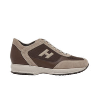 Hogan Interactive Allacciato H3D Sneakers Uomo in Camoscio e Tessuto