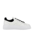 Hogan H-Stripes Sneakers Uomo in Nappa con H Laterale Imbottita