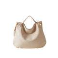 Borbonese London Borsa Donna Large Vitello Nabuk con Tracolla Made in Italy