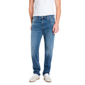 Replay Grover Jeans Uomo Straight Fit Selvedge Denim Stretch