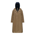 K-Way Lana Wool Nylon Cappotto Donna con Gilet PrimaLoft