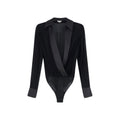 Elisabetta Franchi Camicia Body Avvolgente in Viscosa Donna
