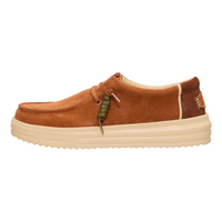 HEYDUDE REV Suede Slip-on in Camoscio con Lacci Elastici Uomo