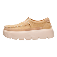 HEYDUDE Austin Edge Ox Nubuck Slip-on Platform in Pelle Donna