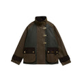 Barbour Hazelwood Giacca Cerata Donna in Cotone Sylkoil Patchwork
