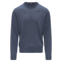 K-Way Sebastien Merino Maglione Girocollo in Lana Easy-Care Uomo
