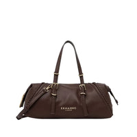 Ermanno Firenze Bianca Small borsa bowling con tracolla donna
