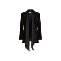 Marella MLSELICA blazer in velluto di cotone stretch donna