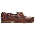 Sebago Docksides Portland Waxed Mocassino Uomo Pelle Cucita a Mano