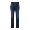 Replay Anbass Jeans Slim Fit Uomo Stone Wash con Baffature a Mano