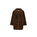 Joseph Ribkoff Cappotto Pelliccia Sintetica con Revers Donna