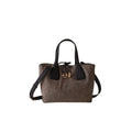 Borbonese Vis-a-Vis Bauletto Media Tessuto O.P. Donna