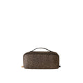 Borbonese Classica Beauty Case Donna con Maniglia Nylon Op Riciclato Viaggio